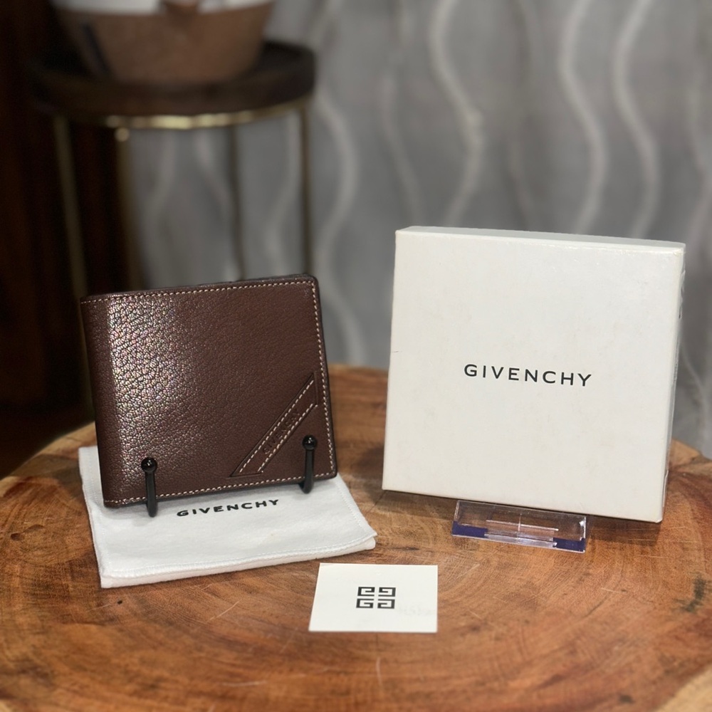 Givenchy Brown Leather Men's Wallet